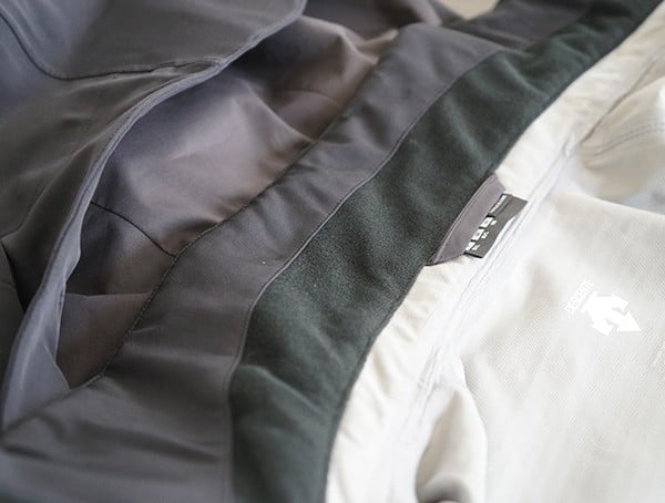 Fleece Lined Collar For Comfort Descente Octane 3l Shell Jacket