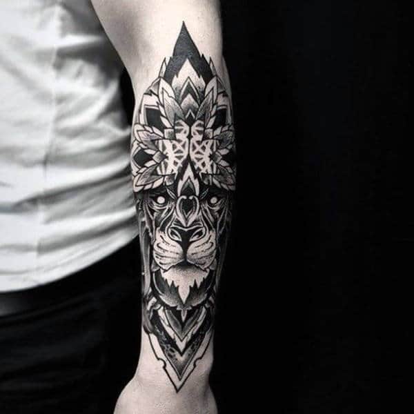 Floral Forearm Guys Tattoo Sleeve Ideas