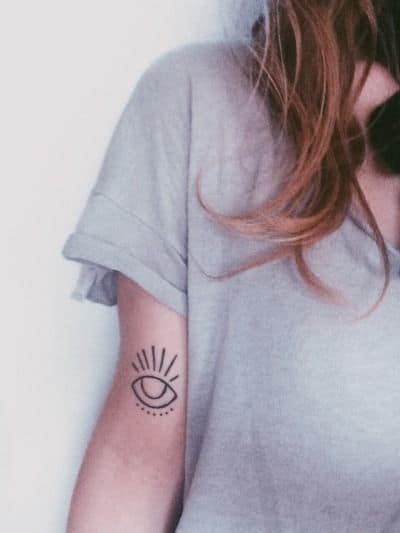 Florence Welch Third Eye Tattoo