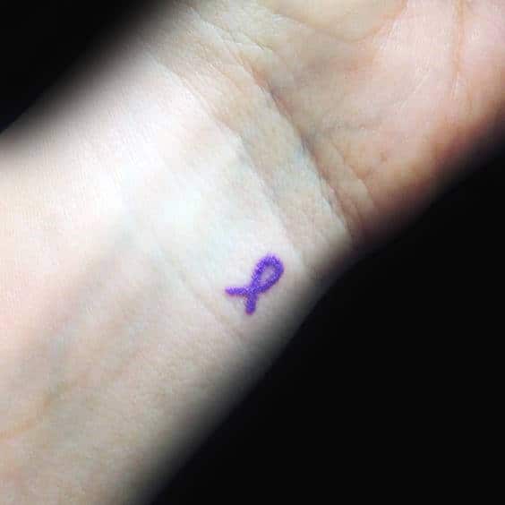 ripped ribbon tattoo cancer｜TikTok Search
