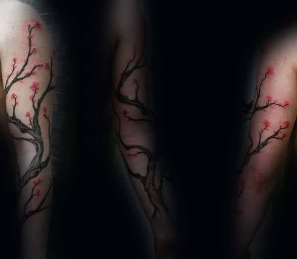 75 Lifelike Tree Sleeve Tattoo Designs For Men [2024 Guide]