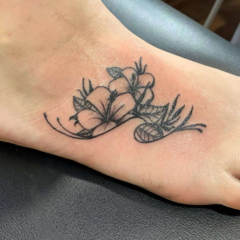 foot-flora-art-black-ink-ocean-tattoo-tattoos_by_camille19