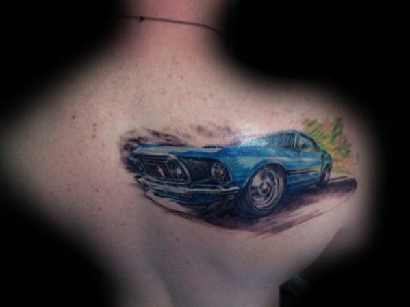 North End Tattoo - Added another piece to this car themed leg! Done by  Aaron | Facebook