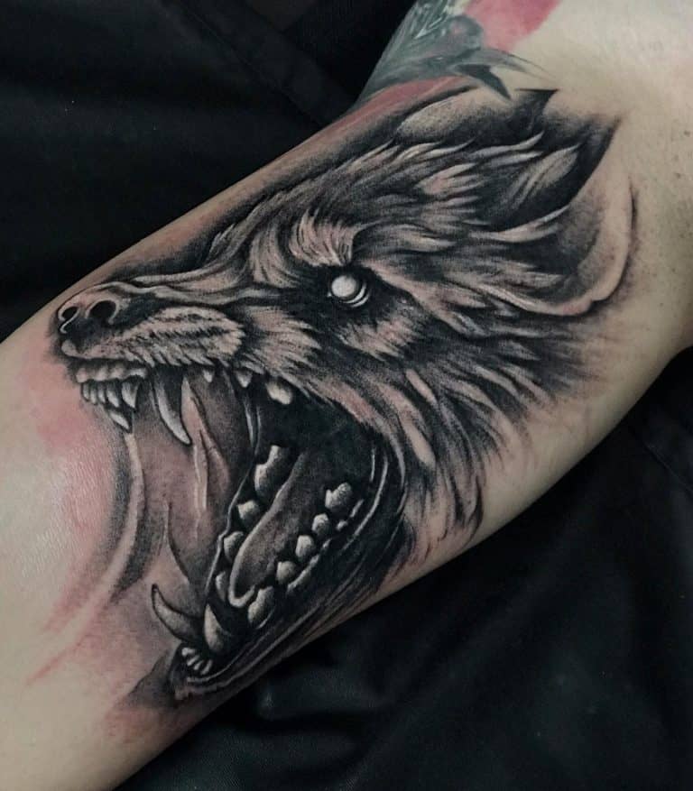 Top 55 Norse Wolf Tattoo Ideas - [2021 Inspiration Guide]