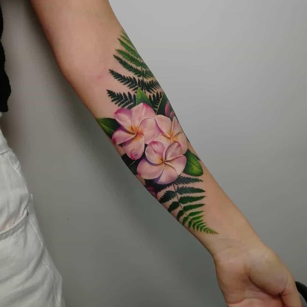 20 Best Hibiscus Tattoo Designs to Inspire You | Hibiscus tattoo, Bee tattoo,  Flower tattoo sleeve