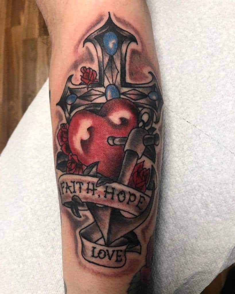 forearm faith hope love tattoos brickhouse_tattoos