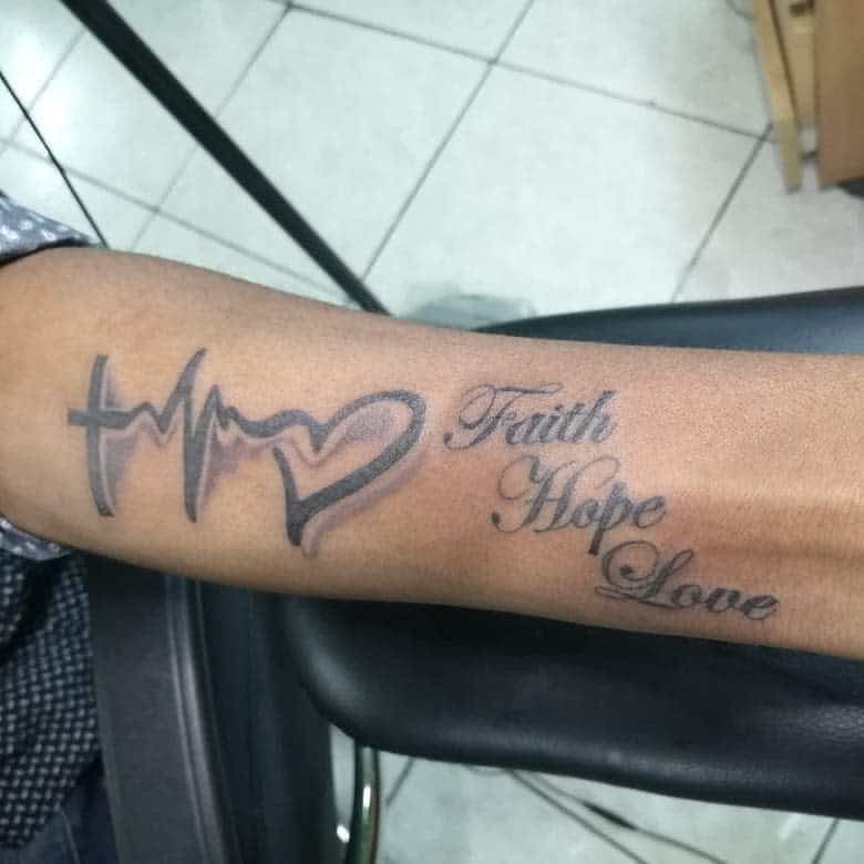 forearm faith hope love tattoos bryanmitau