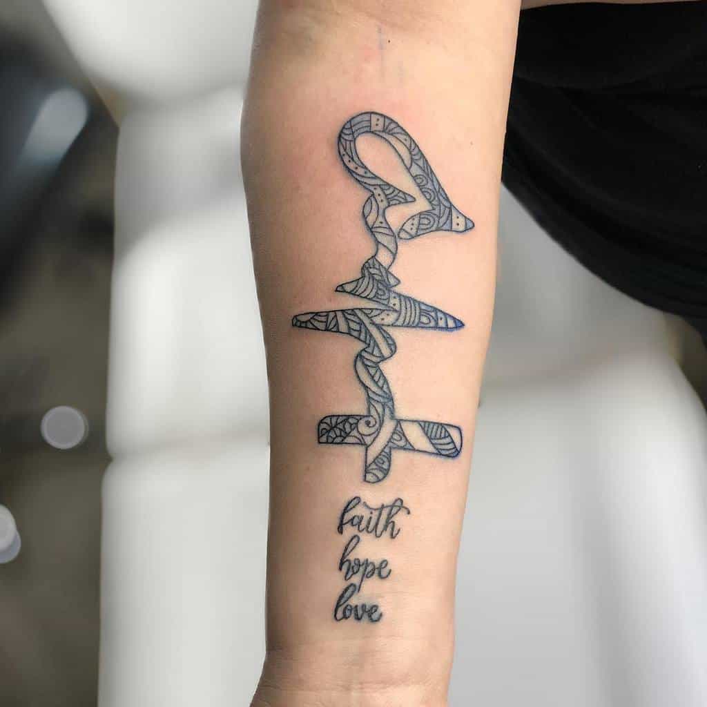 forearm faith hope love tattoos enna.inked.tattoo mk