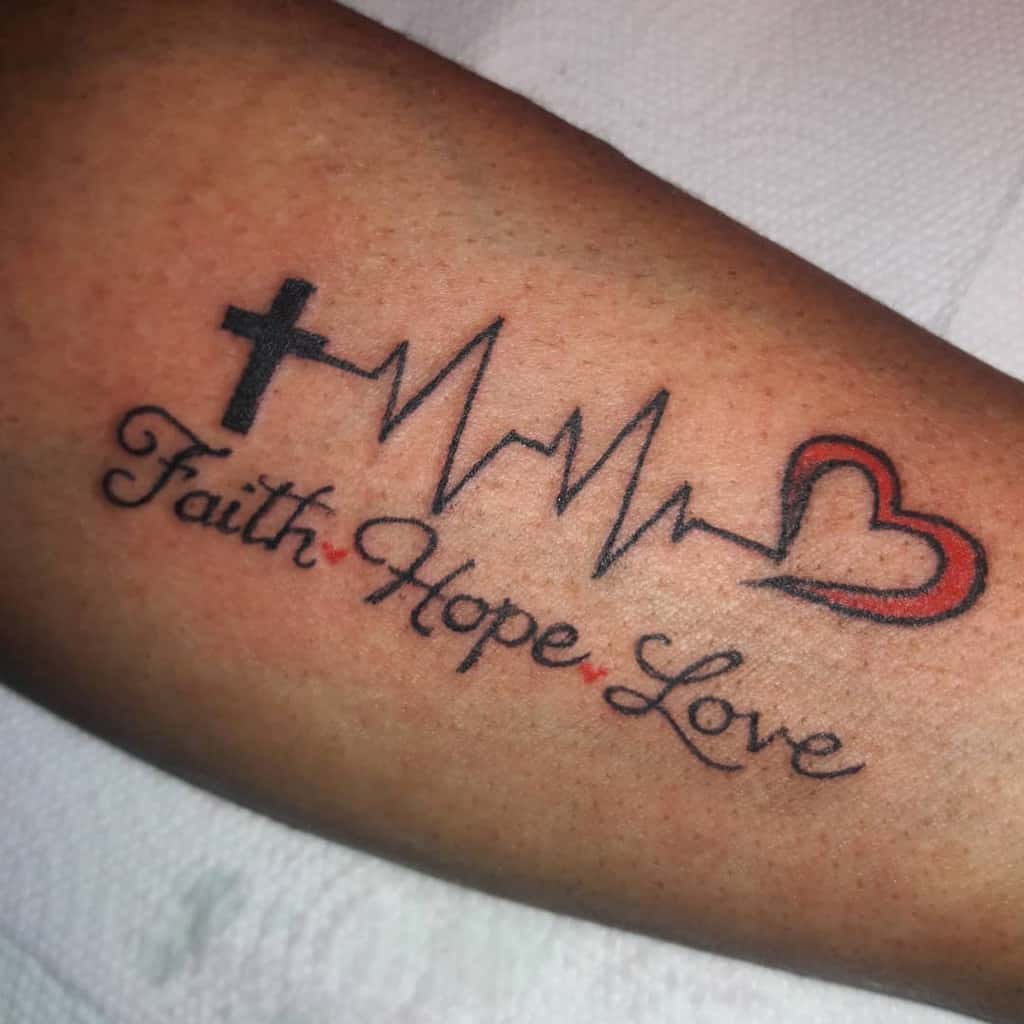 forearm faith hope love tattoos gigoloinkgi