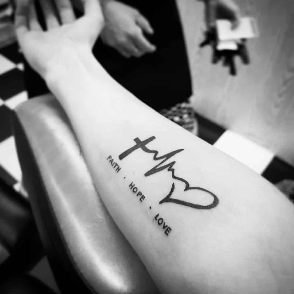 forearm faith hope love tattoos tahtonainen