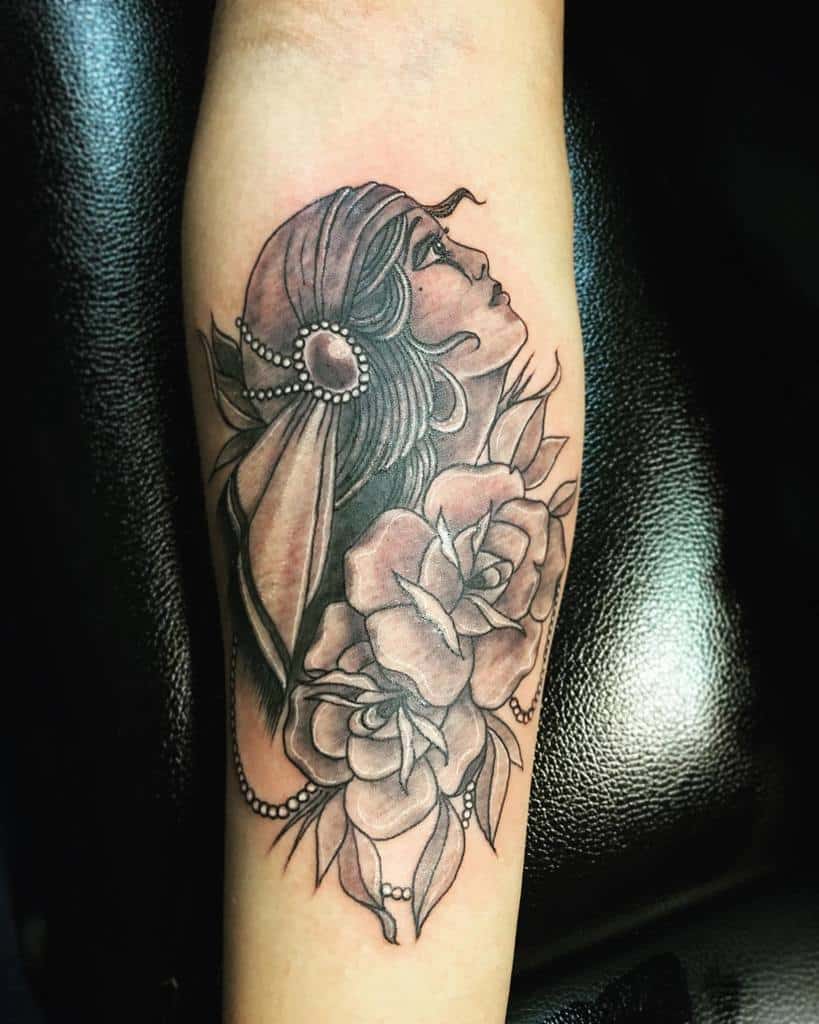 forearm gypsy rose tattoos inkii_xd