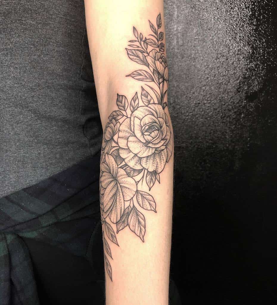 101 Best Vine Tattoo Designs on arm  Outsons