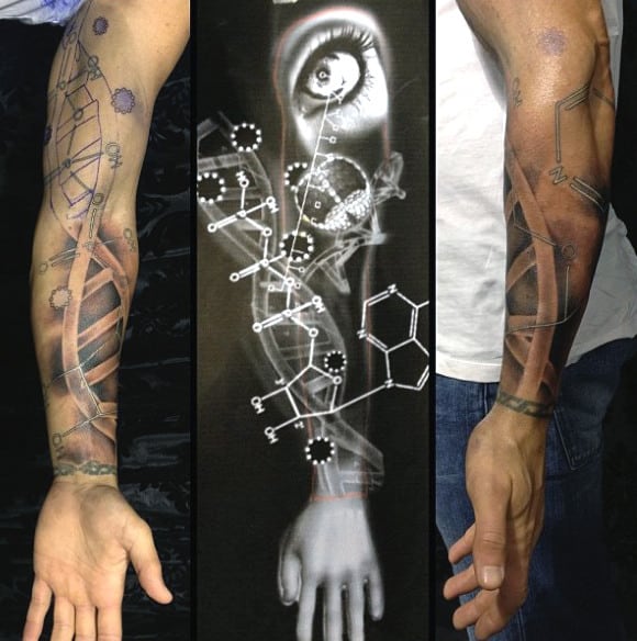 Science Tattoos For Men