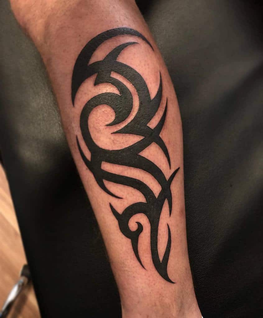 Top 49 Best Simple Tribal Tattoo Ideas 2020 Inspiration Guide   Forearm Simple Tribal Tattoos Americantattootarragona 