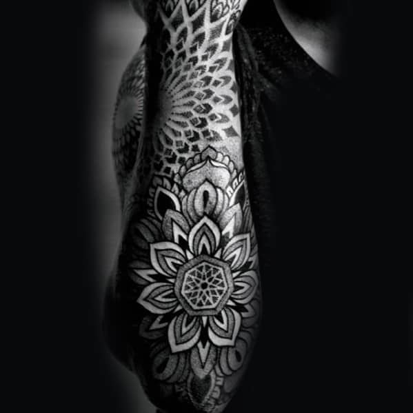 Floral Bone Mandala tattoo design I made : r/TattooDesigns