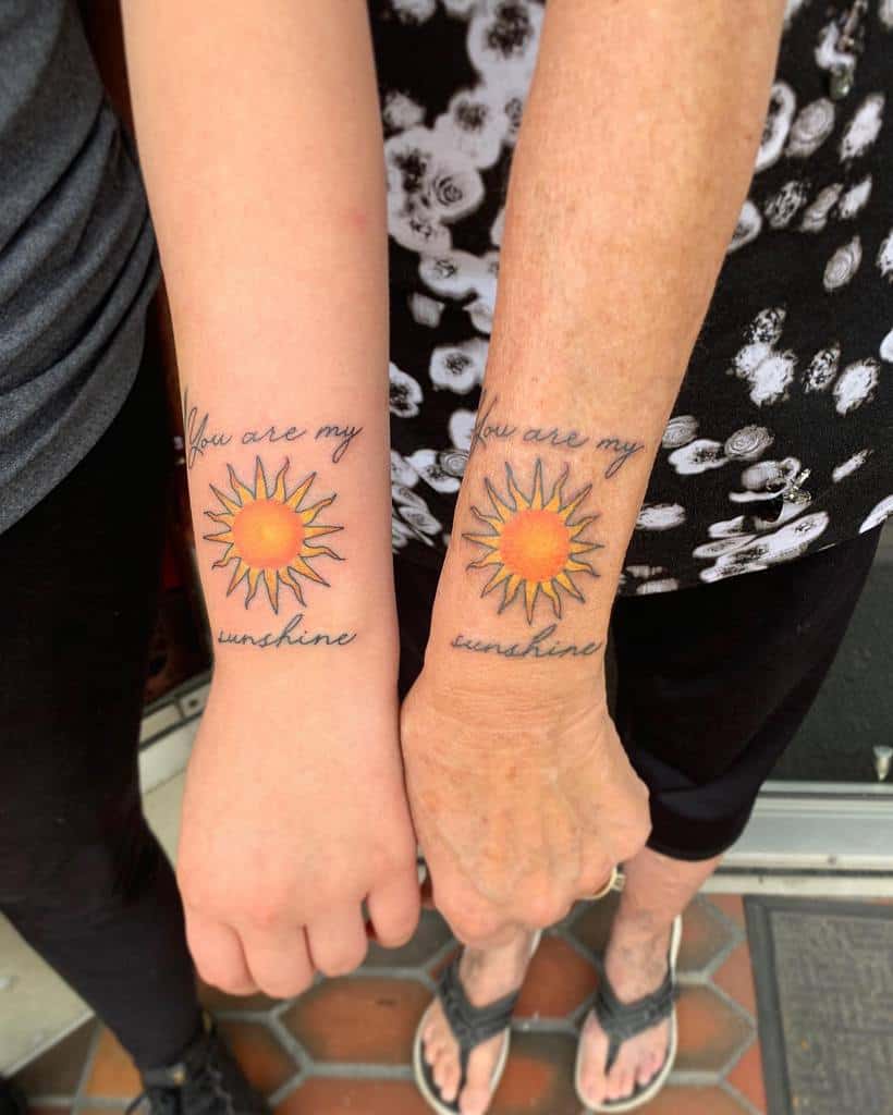 forearm you are my sunshine tattoos brynneadair