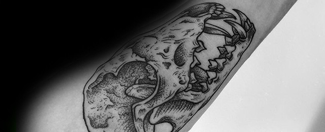 50 Fox Skull Tattoo Designs For Men – Animal Ink Ideas
