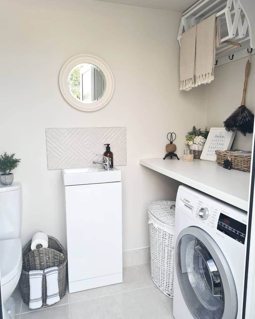 free standing laundry room sink