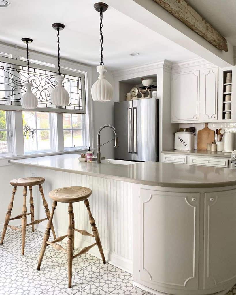 luxurious french inspired kitchen 