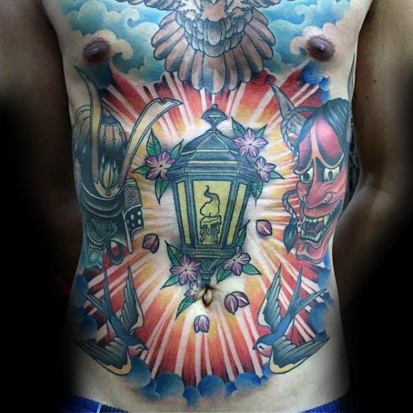 Japanese Lantern by Lenny Renken TattooNOW