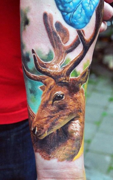 Deer Tattoo  InkStyleMag