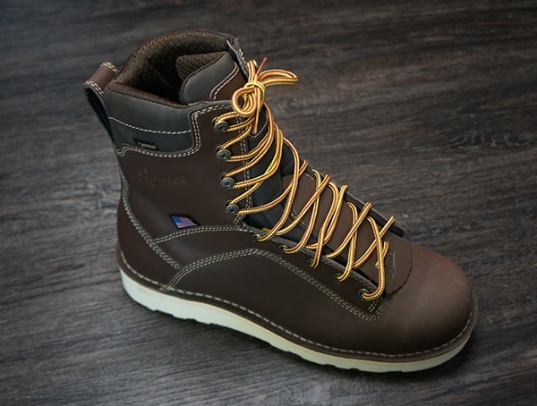 danner wedge sole work boots