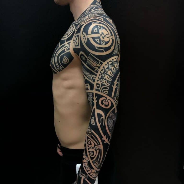 50 Amazing Black Arm Tattoo Ideas [2023 Inspiration Guide]