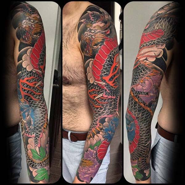 Japanese Dragon Tattoos Meanings and Designs  neartattoos