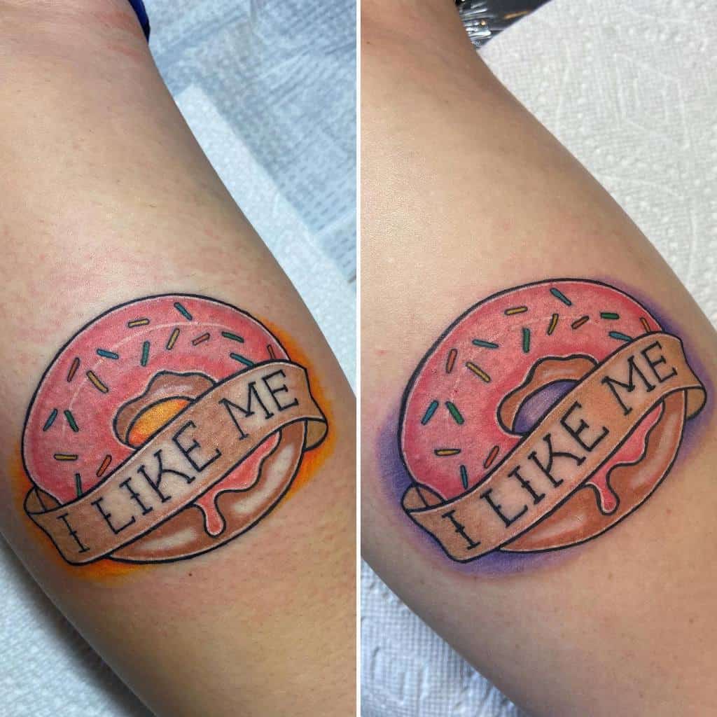 fun-donut-bestfriend-tattoo-back.alley.emily