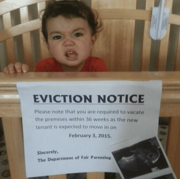 23 Funny Pregnancy Announcements That Will Have You Giggling - Next Luxury