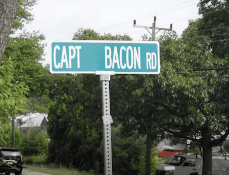 This is an actual street sign