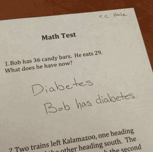 10 Funny Test Answers
