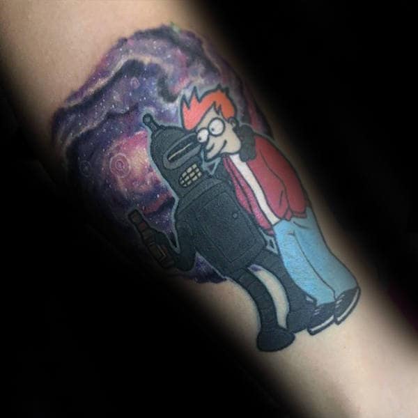 Tattoo uploaded by Oscar Soriano  Is that to be the best and greatest  moment of my entire life I had to tell you guys that Ive been a Futurama  fan for