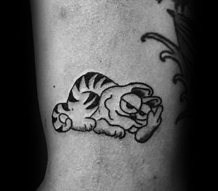 Garfield Mens Tattoos