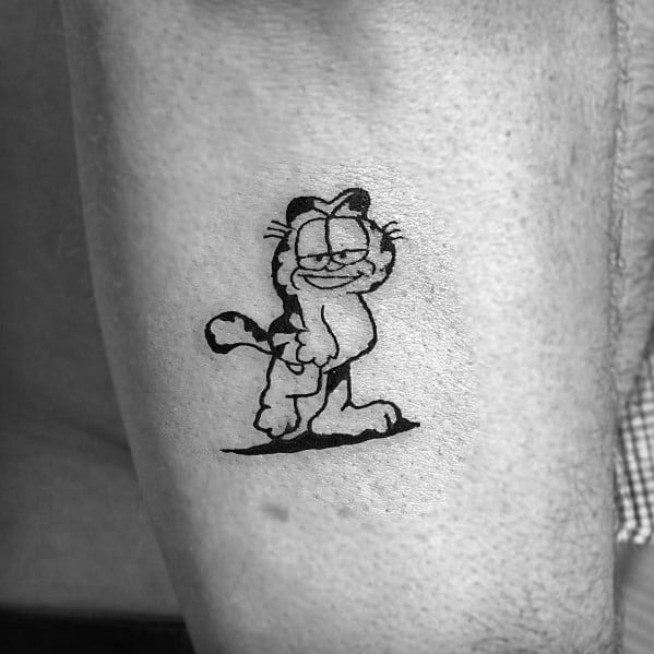 Garfield Tattoo Design Ideas For Men