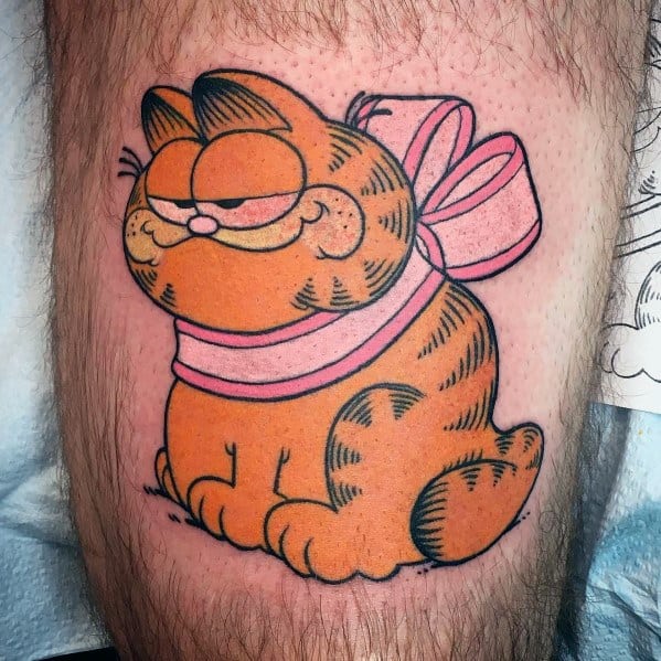Garfield Tattoo Designs For Men