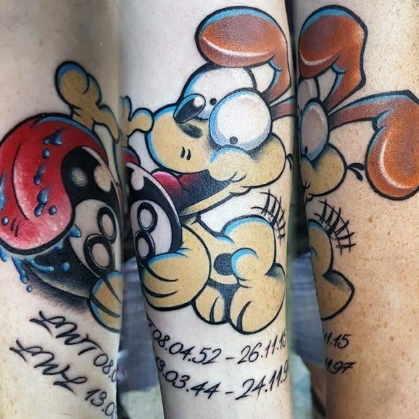 Garfield Tattoo Inspiration For Men