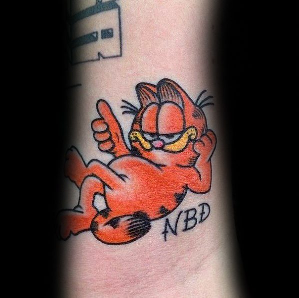 Garfield Tattoos For Men
