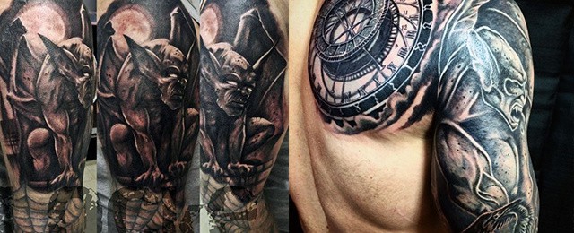 Gargoyle Tattoo Design Ideas