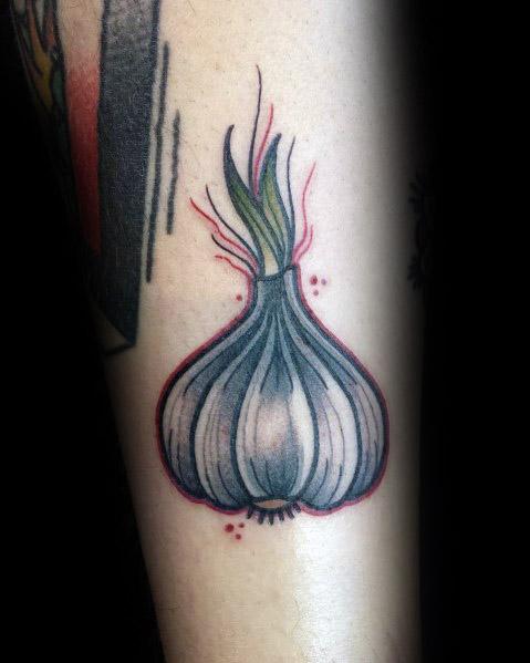 Garlic Tattoo Design Ideas For Men