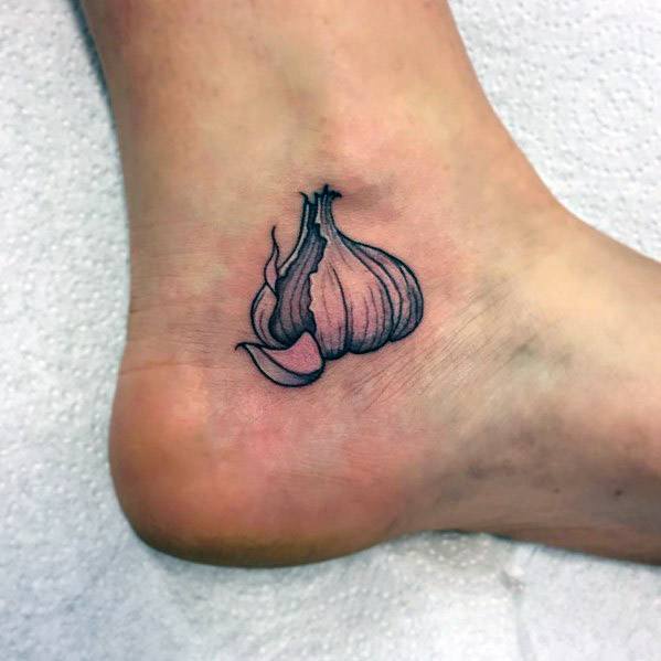Garlic Tattoo Designs For Men