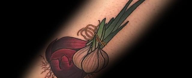60 Garlic Tattoo Ideas For Men – Garnish Designs