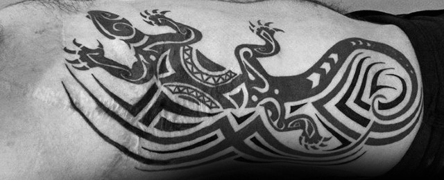 50 Gecko Tattoo Designs for Men