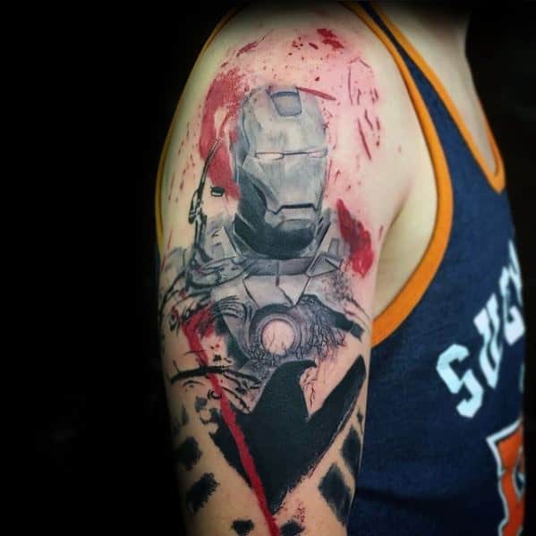 Iron Man tattoo by Yeray Perez  Post 30320