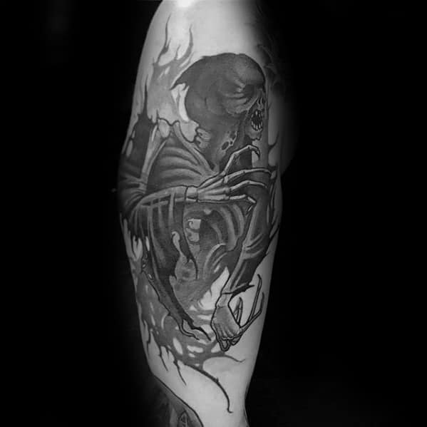 Gentleman With Dementor Tattoo
