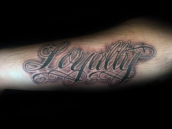 50 Loyalty Tattoos For Men Faithful Ink Design Ideas