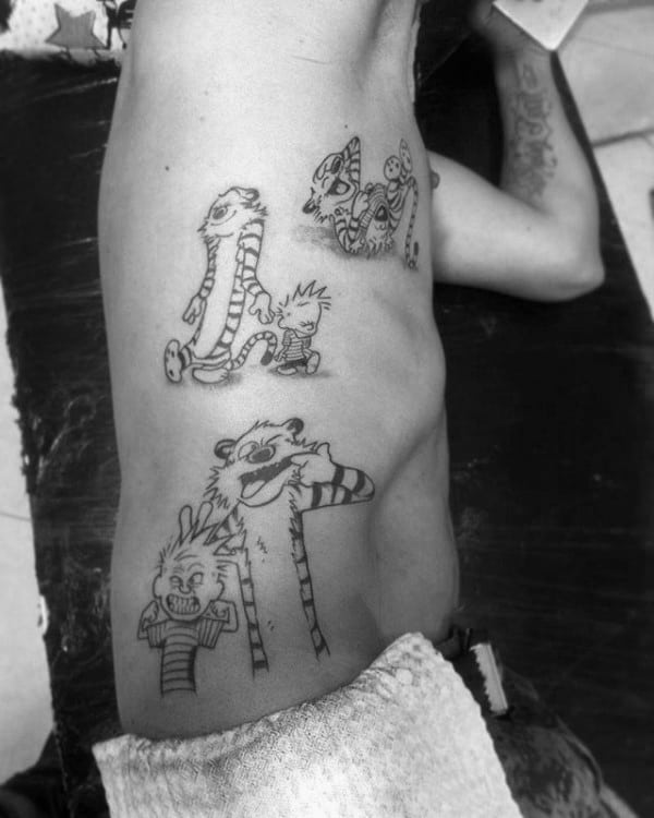 Calvin and Hobbes Tattoo by biuti on DeviantArt