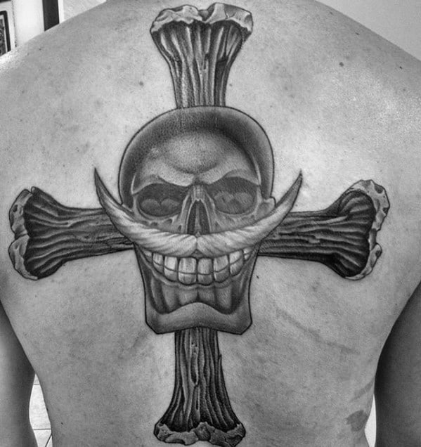 One Piece skull tattoo  Skull tattoo Color tattoo Tattoos