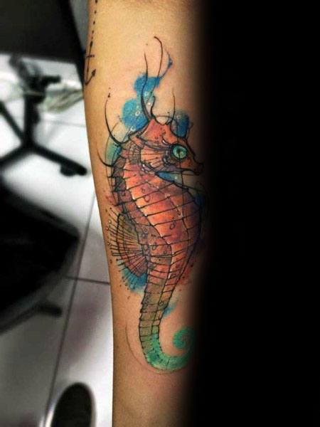 Seahorse Tattoo Ideas  POPSUGAR Beauty