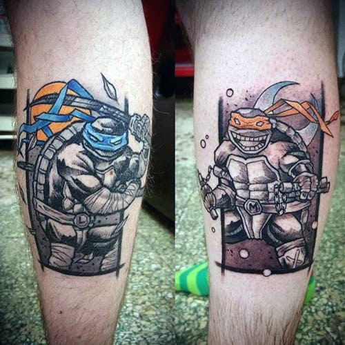Teenage Mutant Ninja Turtle Tattoos  Tattoo Ideas Artists and Models